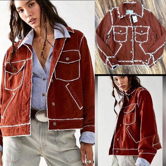Free People Heartland Corduroy Jacket